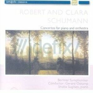 Robert and Clara Schumann: Concertos For Piano and Orchestra imagine