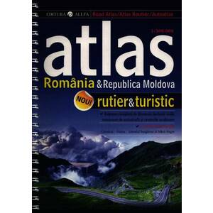 Atlas rutier & turistic. Romania & Republica Moldova imagine