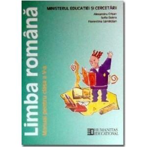 Limba română. Manual pentru clasa a V-a imagine