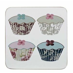 Coaster Floral Cupcakes imagine