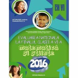 Evaluare nationala 2016. Matematica imagine