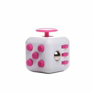 Cub antistres - Fidget Cube roz imagine