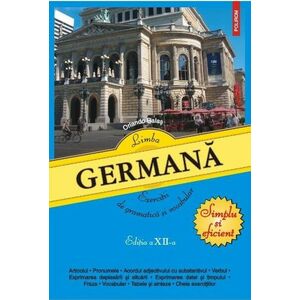 Limba Germana. Exercitii de gramatica si vocabular imagine