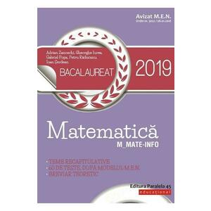 Matematica Bacalaureat 2019. Mate-Info imagine