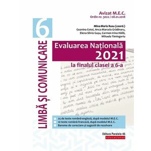 Evaluarea Națională 2021 la finalul clasei a VI-a. Limbă și comunicare imagine
