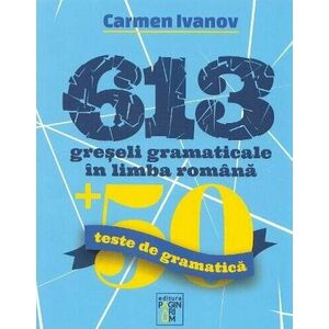 613 greșeli gramaticale în limba română imagine