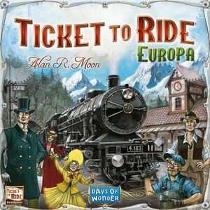 Joc de societate Ticket To Ride Europa imagine