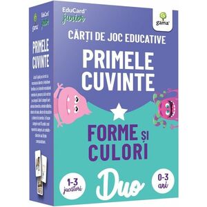 Forme si culori - Carti de joc educative imagine