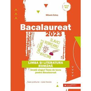 Bacalaureat 2023. Limba și literatura română. Toate profilurile - toate filierele imagine