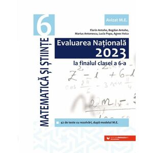 Evaluarea Națională 2023 la finalul clasei a VI-a. Matematică și Științe imagine