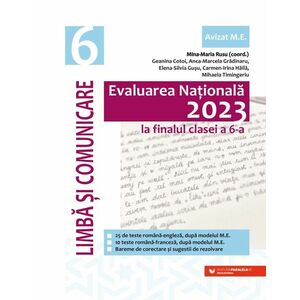 Evaluarea Națională 2023 la finalul clasei a VI-a. Limbă și comunicare imagine