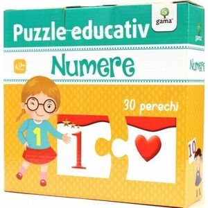 Puzzle educativ: Numere imagine