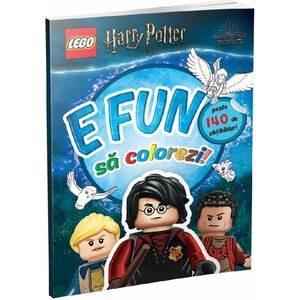 Lego Harry Potter: E fun sa colorezi! Carte de colorat cu abtibilduri imagine