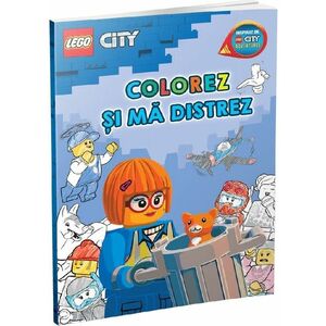 Lego City: Colorez si ma distrez. Carte de colorat imagine
