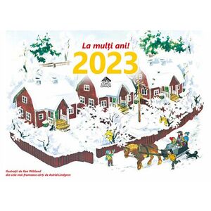 Calendar 2023 Astrid Lindgren imagine