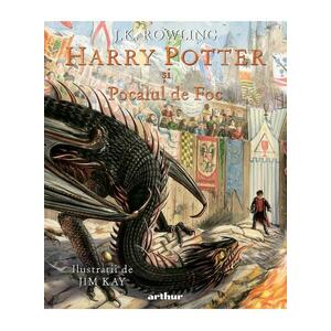 Harry Potter și Pocalul de Foc (Harry Potter #4) (ediție ilustrată) imagine