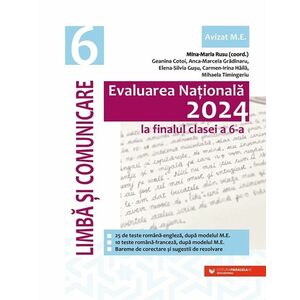 Evaluarea Națională 2024 la finalul clasei a VI-a. Limbă și comunicare imagine