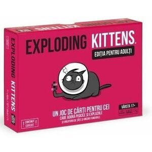 Exploding Kittens pentru adulți (Pink Edition) - limba română imagine