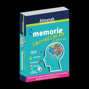 Almanah - O activitate pe zi: O memorie incredibila in 365 de zile imagine