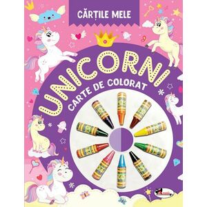 Cartile mele: Unicorni. Carte de colorat imagine