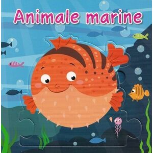 Animale marine - carte puzzle imagine