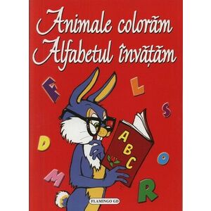 Animale coloram alfabetul invatam imagine