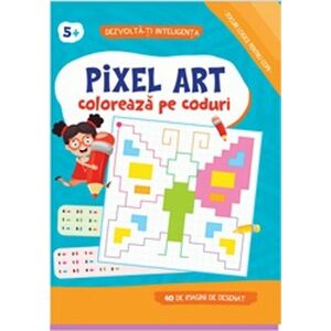 Pixel art - coloreaza pe coduri imagine