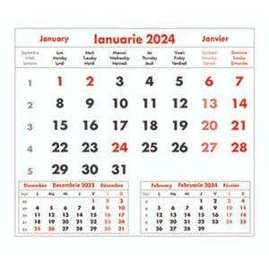 Maxi Calendar De Birou 2024 imagine