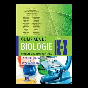 Olimpiada de Biologie - Clasele IX-X - Subiecte si bareme 2014-2019 - Faza judeteana si faza nationala imagine