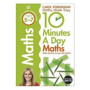 10 Mins Day First Maths Skills Ages 5-7 - Carol Vorderman imagine