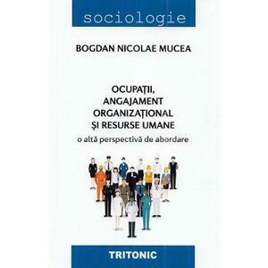 Ocupatii, angajament organizational si resurse umane - Bogdan Nicolae Mucea imagine