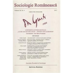 Sociologie Romaneasca Vol.9 Nr.4 2013 imagine
