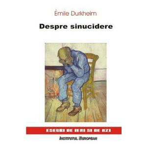 Sinuciderea - Emile Durkheim imagine