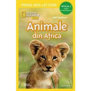 Animale din Africa. Carte cu majuscule imagine
