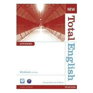 New Total English Advanced Workbook with Key - Antonia Clare, J. J. Wilson imagine