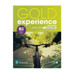 Gold Experience 2nd Edition B2 Student's Book + Interactive Ebook - Kathryn Alevizos, Suzanne Gaynor, Megan Roderick imagine