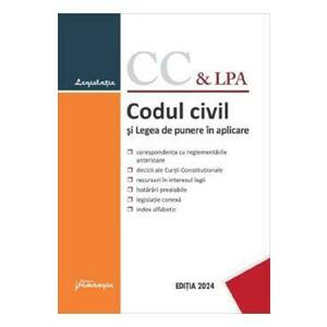 Codul civil si Legea de punere in aplicare Act. 25 ianuarie 2024 imagine