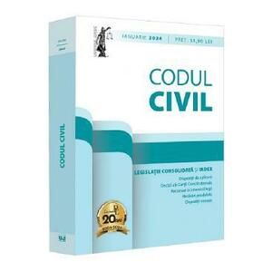 Codul civil si legislatie consolidata Ianuarie 2024 - Dan Lupascu imagine