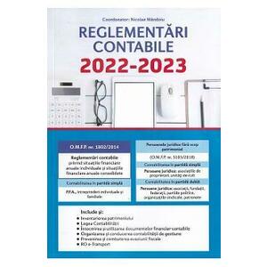 Reglementari contabile 2022-2023 - Nicolae Mandoiu imagine