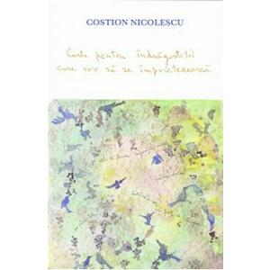 Carte pentru indragostitii care vor sa se imprieteneasca - Costion Nicolescu imagine