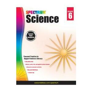 Spectrum 6th Grade Science Workbook imagine