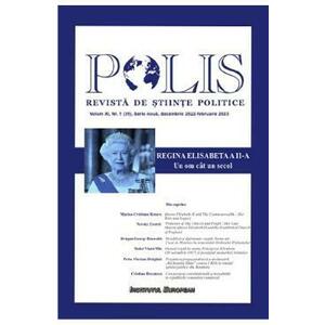 Polis Vol.11 Nr.1 (39) Serie noua decembrie 2022-februarie 2023. Revista de stiinte politice imagine