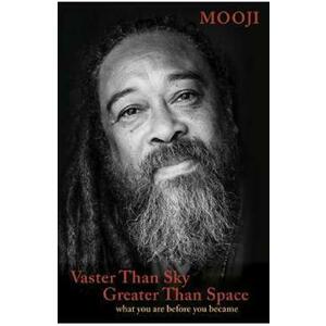 Vaster Than Sky, Greater Than Space: What You Are Before You Became - Mooji imagine