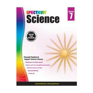 Spectrum 7th Grade Science Workbook imagine