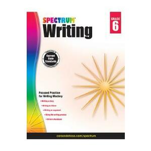 Spectrum 6th Grade Writing Workbooks imagine