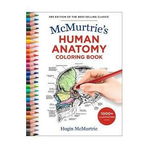 McMurtrie's Human Anatomy Coloring Book - Hogin McMurtrie imagine