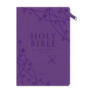 Esv Compact Bible Purple imagine