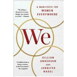 We: A Manifesto for Women Everywhere - Gillian Anderson imagine
