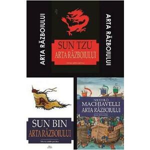 Pachet 3 volume: Arta razboiului. Sun Tzu + Sun Bin + Niccolo Machiavelli imagine
