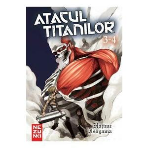 Atacul Titanilor Omnibus 2 Vol.3 + Vol.4 - Hajime Isayama imagine